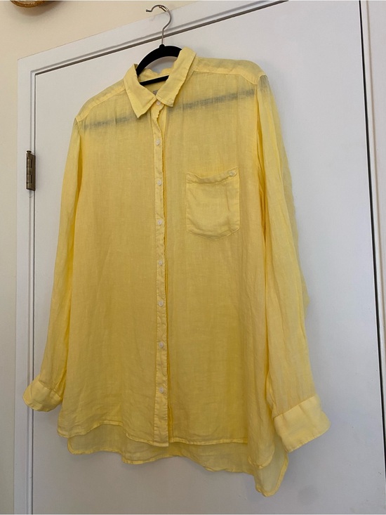 Outerknown Tops - Outerknown Sunny Yellow Button-Down Shirt